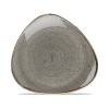 Stonecast grey kolmnurkne taldrik, 311mm