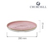 Stonecast petal pink servaga taldrik, 210mm