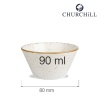 Stonecast barley white kastmenõu, 80x40mm