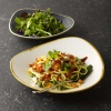 Stonecast barley white kolmnurkne taldrik, 229mm