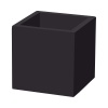 Madeira black alus 170x170x170 mm