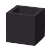 Madeira black alus 120x120x120 mm