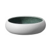 Goro white green bowl 195 mm, 1000 ml