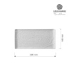 Nordic taldrik 295x148mm