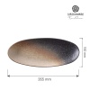 Moon ovaalne taldrik serveerimiseks, 355mm