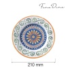 Capri taldrik, 210mm