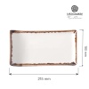 Vanilje serveerimistaldrik, 215x180mm