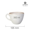 Vanilje cappuccino tass, 285 ml