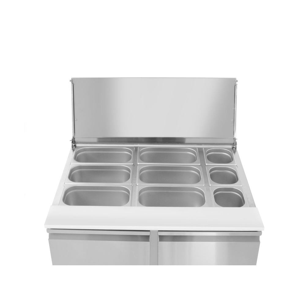 Saladette külmlaud, 2 uksega