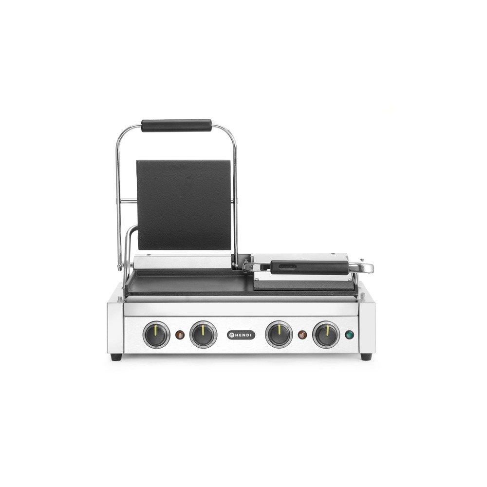 Kahekordne kontaktgrill taimeriga